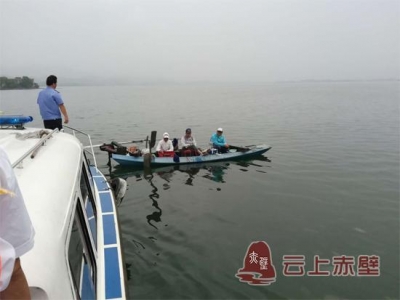 陆水湖开展“清湖行动” 全面清查非法捕捞行为