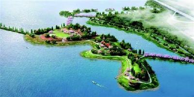 东湖绿道二期景观揭开面纱 桃花岛上建公共艺术园
