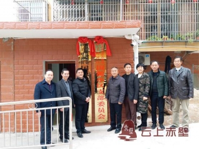 赤壁国源小区党支部成立