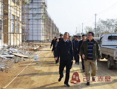 何开文来赤壁市调研时强调 加快进度 克难攻坚 力争重大项目早日建成投产