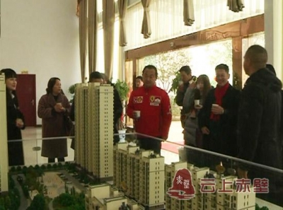 上海赤壁商会回乡参观考察