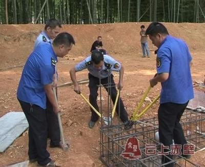 陆水湖办事处：保持高压态势 推进违建治理