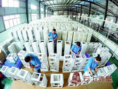 图文：赤壁高新区新风系统生产基地——全国规模最大