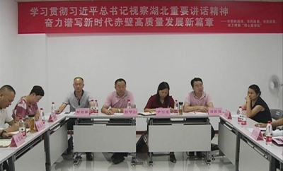 赤壁市探讨协调民营企业发展难题