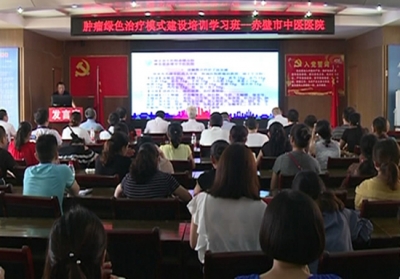 市中医医院加强肿瘤绿色治疗模式建设培训