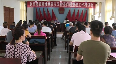 赵李桥镇：精准扶贫交叉检查促问题整改落实