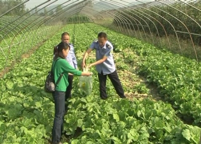 赤壁｜节前农产品抽检 保障菜篮子安全