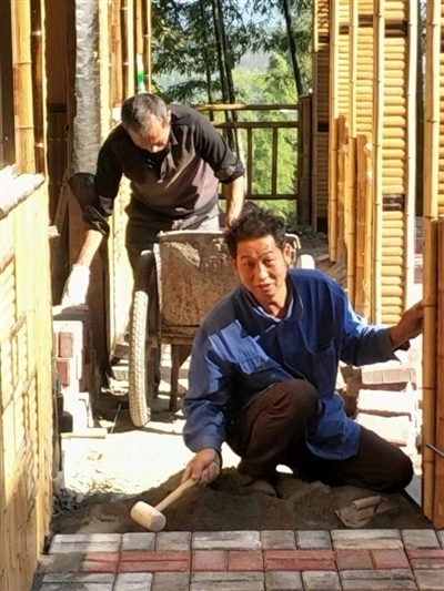 赤壁白羊林山田园综合体项目火热推进