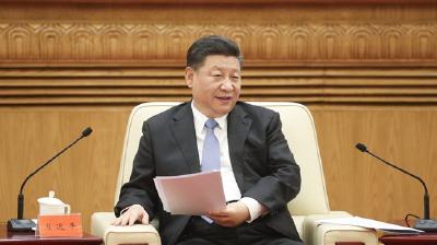 习近平会见香港澳门各界庆祝国家改革开放40周年访问团