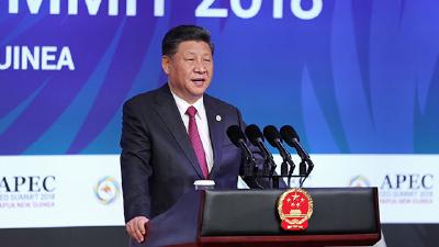 习近平出席亚太经合组织工商领导人峰会并发表主旨演讲