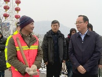 大雪天，市领导都去哪儿了......