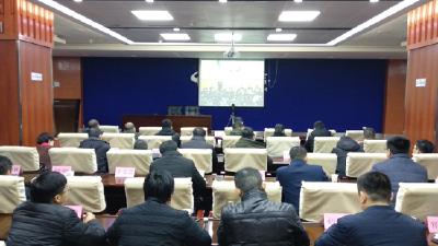 赤壁市组织收看推进农村人居环境整治电视电话会议