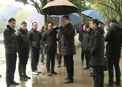 赤壁：综合治理第一初级中学新址周边环境