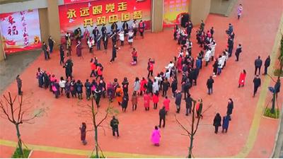 新春走基层•志愿在行动 赤壁市新时代文明实践活动在路上