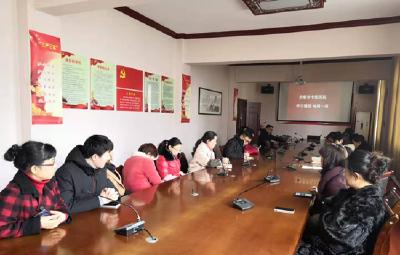 赤壁市中医医院开展学“学习强国 每周一讲”活动