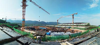 【项目建设进行时】赤壁市体育中心建设进展顺利 雏形显现