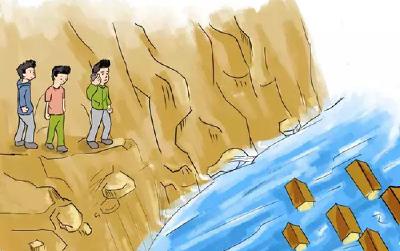 赤壁80后村支书毕德满跳入洪水奋力清障