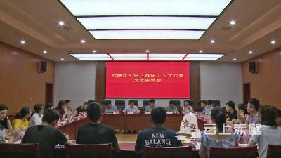 23名引进（挂职）人才代表交流座谈 共话赤壁新发展