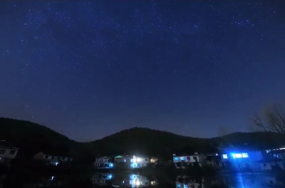 【抖音】赤壁最美夜景，城市里的星空