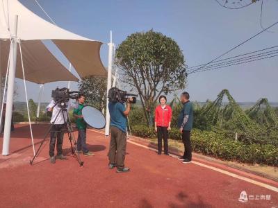 央视《远方的家》栏目组走进赤壁 推介赤壁之美