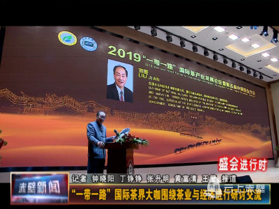 【盛会进行时】“一带一路”国际茶界大咖围绕茶业与经济进行研讨交流
