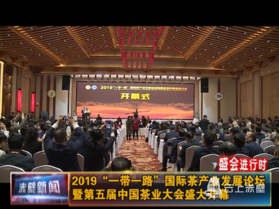 【盛会进行时】2019“一带一路”国际茶产业发展论坛暨第五届中国茶业大会盛大开幕