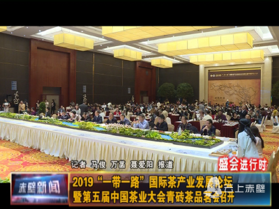 【盛会进行时】2019“一带一路”国际茶产业发展论坛暨第五届中国茶业大会召开青砖茶品茗会
