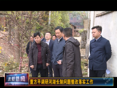董方平调研河湖长制问题整改落实情况