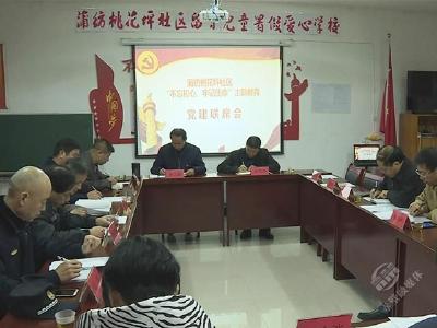 桃花坪社区：大党委党建联席会推进社区共驻共建共享