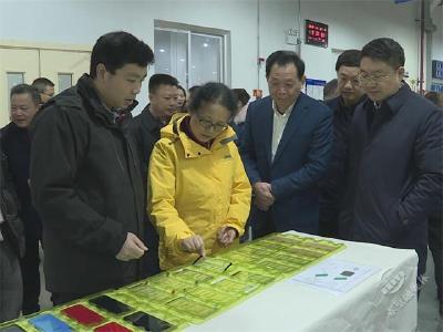 省科技厅领导调研赤壁市科技创新工作