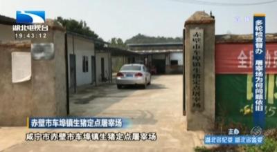 赤壁：立足长远 强化屠宰监管的长效机制