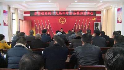 【四中全会学习进行时】市领导到赤壁镇宣讲十九届四中全会精神