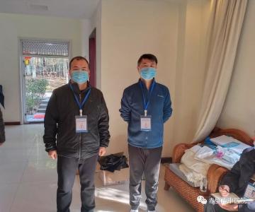 【一线写实】坚守医学观察区的医护人员