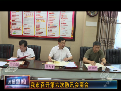 董方平主持召开第六次防汛会商会
