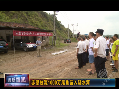 增殖放流 千万尾鱼苗“安家”陆水河