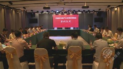赤壁市与湖北省高新产业投资集团有限公司签署项目合作协议