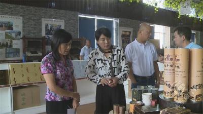 宋慧宇调研赤壁青砖茶便携化产品开发创新工作