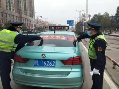市交通局：让出租车成为城市流动“文明风景线”