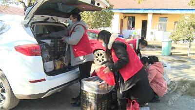 冬日里的一团“火”送到了西凉小学