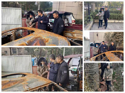 感情起纠纷 纵火烧多车 赤壁警方破获1.20纵火案