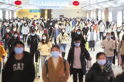 武铁春节发送旅客118万人次 节间货运增长12%