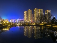 组图｜美丽的砂子岭公园夜景