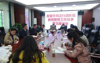 市司法局请“两代表一委员”为教育整顿提意见