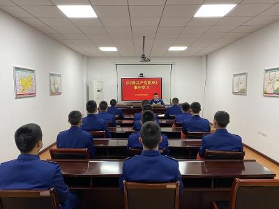 赤壁市消防救援大队开办党史学习教育读书班