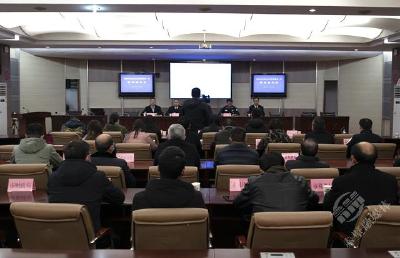 赤壁市召开政法队伍教育整顿第一次新闻发布会