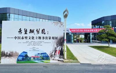 庆祝建党百年 中国赤壁文化主题书法篆刻展开幕