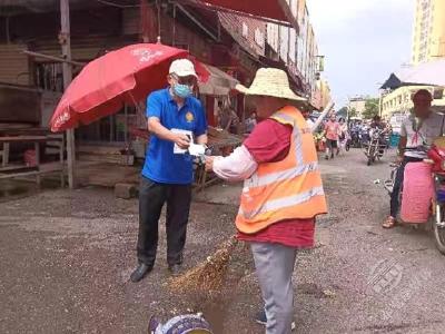 志愿服务助力疫情防控 传递赤壁温度