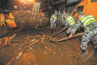 现场直击：湖北随县洪灾过后柳林重建 