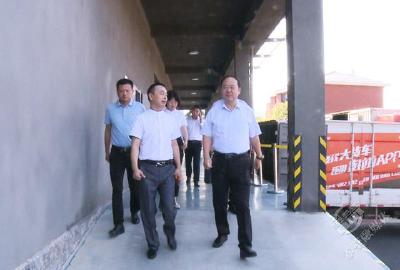 解难题 优服务 葛军到思贝林医药健康产业园调研
