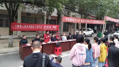 安陆：《长江保护法》宣传活动进乡镇